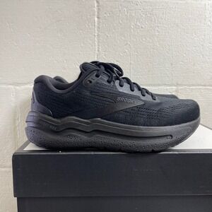 Brooks Ghost Max 2 1204201D020 Black Running Shoes Sneaker Women's 9.5 Wide D